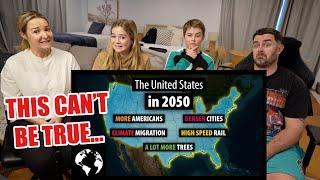 New Zealand Family react to 5 Events That Will Change America By 2050! (THINGS ARE GETTING CRAZY!!)