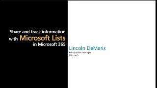 Microsoft Lists - Share and track information across Microsoft 365