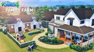 Семейная Ферма  Фермерский дом мечты | No CC | the Sims 4 | Симс 4 Строительство