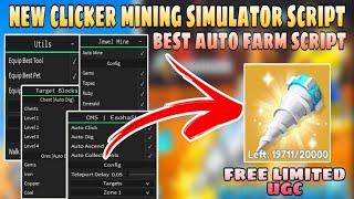 New Clicker Mining Simulator Script | Best Auto Farm Script | Roblox Script | Mobile/PC | Delta V-X