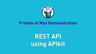 Implement a REST API using APIKit