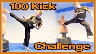 Martial Arts 100 Kick Challenge  | GNT