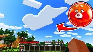 Je RENTRE DANS LE NUAGE DE ALERTE ROUGE De Meilin lee SUR MINECRAFT !