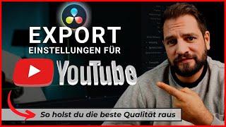 Davinci Resolve YouTube export | So solltest du für YouTube exportieren!