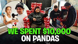 WE SPENT $10,000 ON PANDAS & SOLD OUR SUPREME MORTAL KOMBAT MACHINE TO OHGEESY!