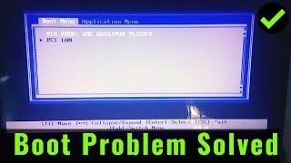 Lenovo Govt Laptop Boot Problem (Solved)