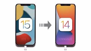 How to Downgrade iOS 15 to iOS 14 without Losing Data! (Uninstall Beta)