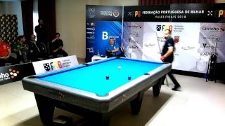 Campeonato Nacional Pool Equipas CB Pedro Grilo 1 vs CB S. J. Madeira (A. Pedro vs M. Costa)