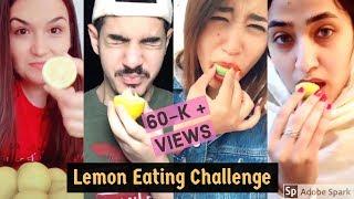 Lemon Eating Challenge | TikTok Challenge | Lemon Eating Without Chang Expressions