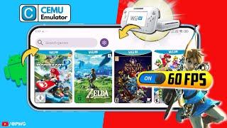 How To Setup CEMU Emulator on Android | Wii U Emulator for Android