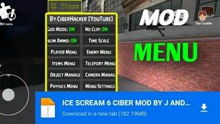 ICE SCREAM 6 CYBER HACKER 1.0 VERSION MOD MENU 