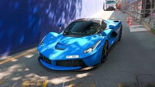 Supercars in Monaco 2024 - Laferrari, 918 Spyder, Veyron, 812 Comp A and more!