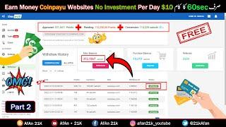 Timewall to Coinpayu Withdraw in Pakistan/india | New Earning Website Complete Guide No investment