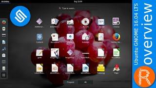 Ubuntu GNOME 16.04 LTS overview | Ubuntu featuring the GNOME desktop environment.