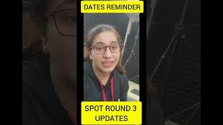 DU Spot Round 3 Update | Delhi University Latest Update | DU Admission Process 2022