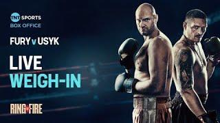 LIVE  Tyson Fury v Oleksandr Usyk | Weigh-In  