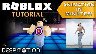 Roblox Tutorial: Animate in Minutes with AI Motion Capture! | By DeepMotion