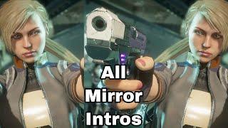 MK11 All Mirror Matches Intros Dialogues! Funny & Edgy/ Aliens, Humans & Cyborgs Interactions