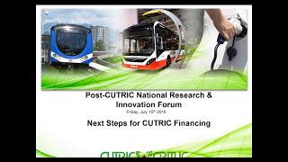 CUTRIC "Next Steps: Financing " Application Overview July 2016