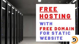 Free Hosting Websites For Static Website | Lifetime Free Hosting + Free Domain |  By Dotcode 2021