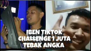 IBEN TIKTOK CHALLENGE 1 JUTA TEBAK ANGKA #SHORTS