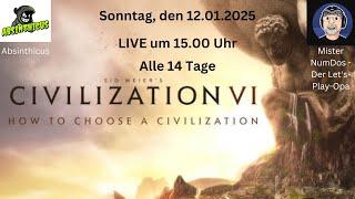 Live Stream Civilisation VI 02