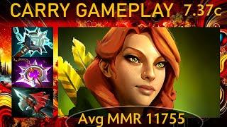  7.37c gotthejuice Windranger |K+A-D - 27 KP - 83%| Carry Gameplay - Dota 2 Top MMR