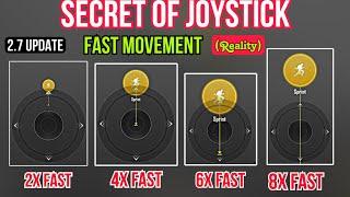 Reality of Joystick fast Movement pubg/bgmi