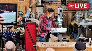 My Woodworking Masterclass Tour With Axminster Tools! Bandsaw Box Demo!