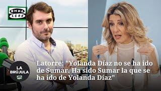 Rafa Latorre: "Yolanda Díaz no se ha ido de Sumar. Ha sido Sumar la que se ha ido de Yolanda Díaz"