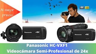 Panasonic HC-VXF1 - Videocámara Semi-Profesional de 24x, Gran Visor Eletrónico, O.I.S de 5 Ejes