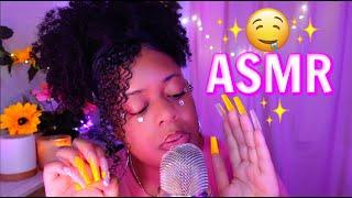 ASMR - NAIL TAPPING + TRIGGER WORDS & VISUALS (SO GOOD!!)