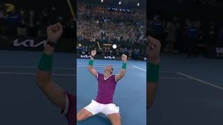 Rafael Nadal's EMOTIONAL winning moment! 