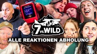 CODE YELLOW! 7 vs. Wild - ALLE Teilnehmer Reaktionen auf SANDRAS Abholung! | Folge 11