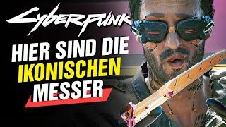 1.6x ️ ALLE Ikonischen MESSER in Cyberpunk 2077!