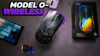 Glorious Logo Looking Guy Reviews The MODEL O- WIRELESS