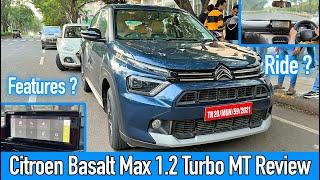 Citroen Basalt MAX Variant Review | Features, Interiors, Performance, Ride, Mileage