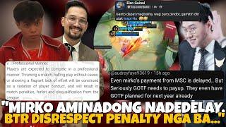 MIRKO AMINADONG NADEDELAY ANG MOONTON? BTR DISRESPECT PENALTY NGA BA AYON SA RULEBOOK NG MPL?!