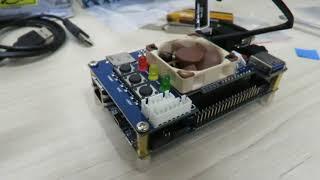 Construindo um MiSTer - Parte 1: Terasic DE10-Nano e IO Board c/ Noctua NF-A4X10-FLX 5V