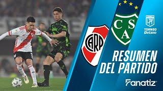 River Plate 1-0 Sarmiento - Resumen del partido | #TorneoBetano 2024