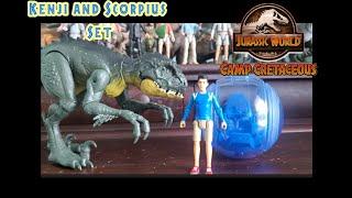 Jurassic World Camp Cretaceous Kenji and Scorpius Rex Danger Pack Review