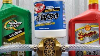 Red line motor oil vs Quaker state & Schaeffer's