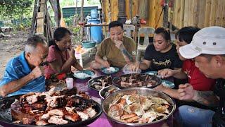 IGA BABI BAKAR DAN KETAM KUKUS // Masa Makan Semua Diam Sudah Tahu RasaNya ENAK…!!!//