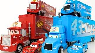 ASMR Satisfying Unboxing Relaxing Disney Pixar Cars Organizing Toy ASMR Lightning McQueen Mack Truck