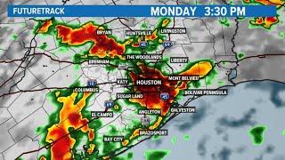 Watch Live: Meteorologist Kim Castro has the latest timing of the potential severe weather threat