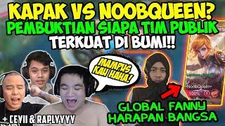 GENG KAPAK VS NOOBQUEEN!! PEMBUKTIAN SIAPA TIM PUBLIK TERKUAT DI BUMI!!! | Donkey BAR BAR