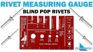 Blind POP Rivet Gauges From Albany County Fasteners | Rivets 101