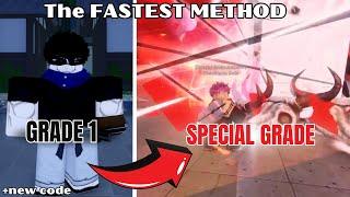 FASTEST METHOD from GRADE 1 to SPECIAL GRADE | Ultimate Guide Sorcery +Hidden Codes