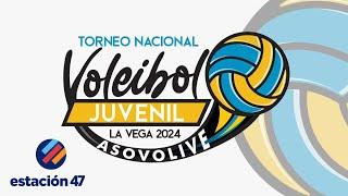 SAN CRISTOBAL VS. LA VEGA l TORNEO NACIONAL DE VOLEIBOL JUVENIL LA VEGA 2024 l ESTACION47