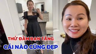 Đỡ Tốn Tiền Mua Đầm Mới Khi Thử Đầm Mới Của Jayda Cho Cái Nào Cũng Ưng | Đến Mỹ Cùng Mai